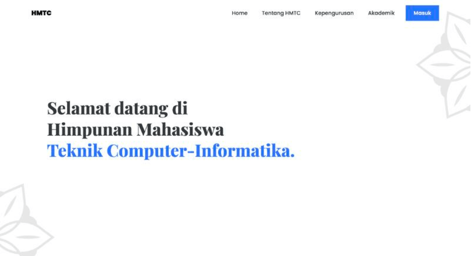 Website Developer Staff & PIC